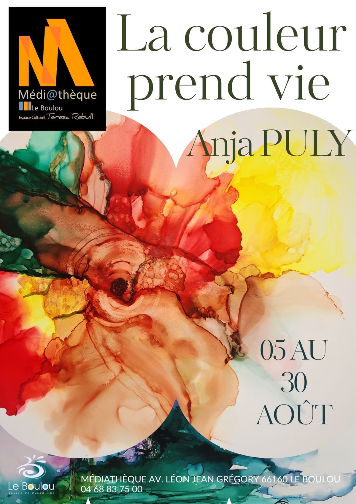 Illustration de l'événement : LA COULEUR PREND VIE - ANJA PULY