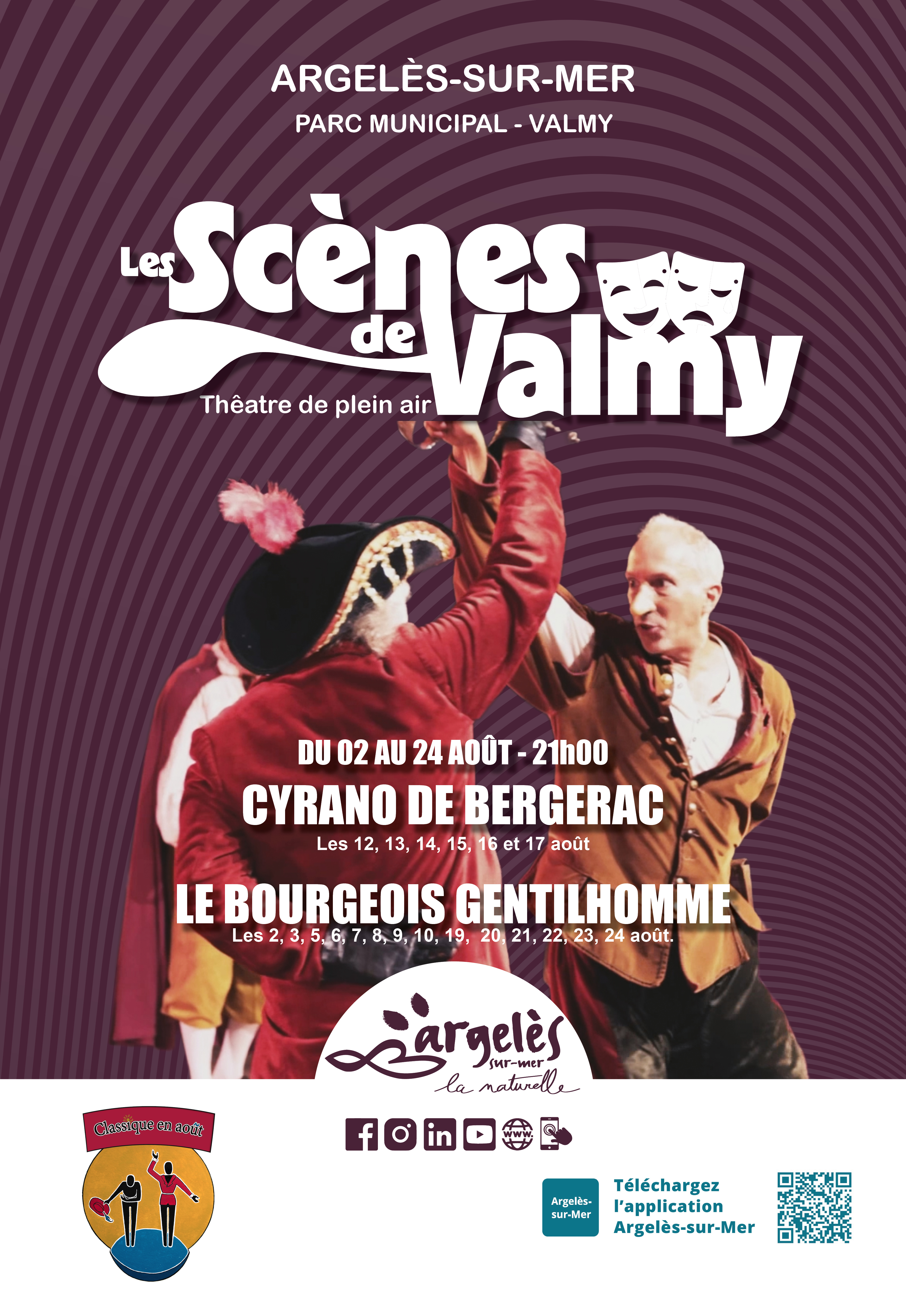 Illustration de l'événement : LES SCÈNES DE VALMY - THÉÂTRE DE PLEIN AIR - CYRANO DE BERGERAC