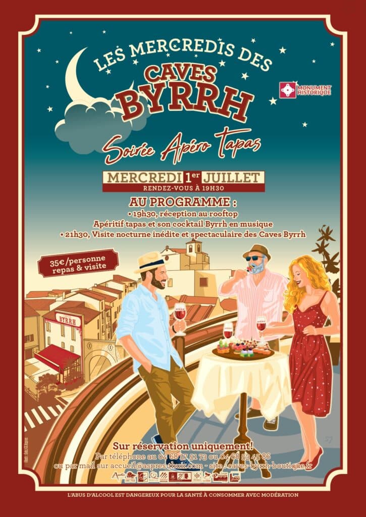 Illustration de l'événement : LES MERCREDIS DES CAVES BYRRH