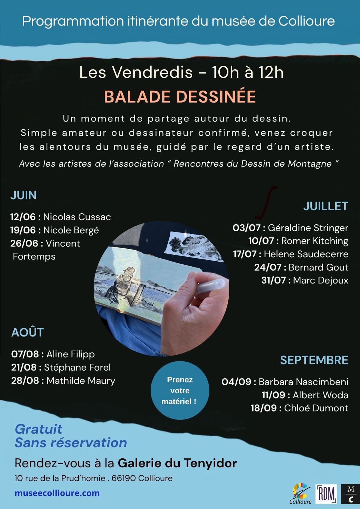 Illustration de l'événement : BALADES DESSINÉES