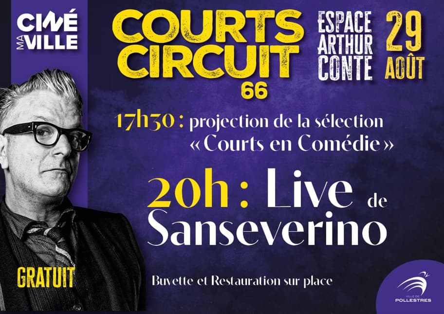 Illustration de l'événement : FESTIVAL COURTS-CIRCUIT 66 ET CONCERT DE SAN SEVERINO