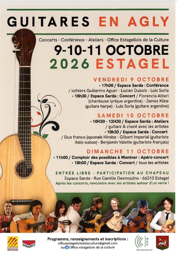 Illustration de l'événement : GUITARES EN AGLY