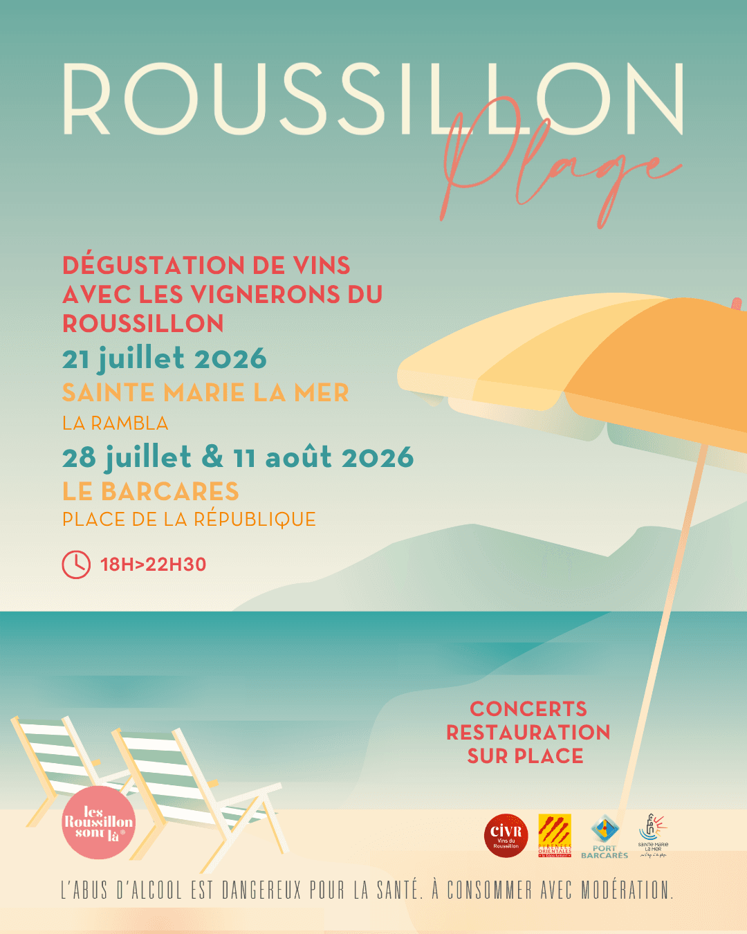 Illustration de l'événement : ROUSSILLON PLAGE