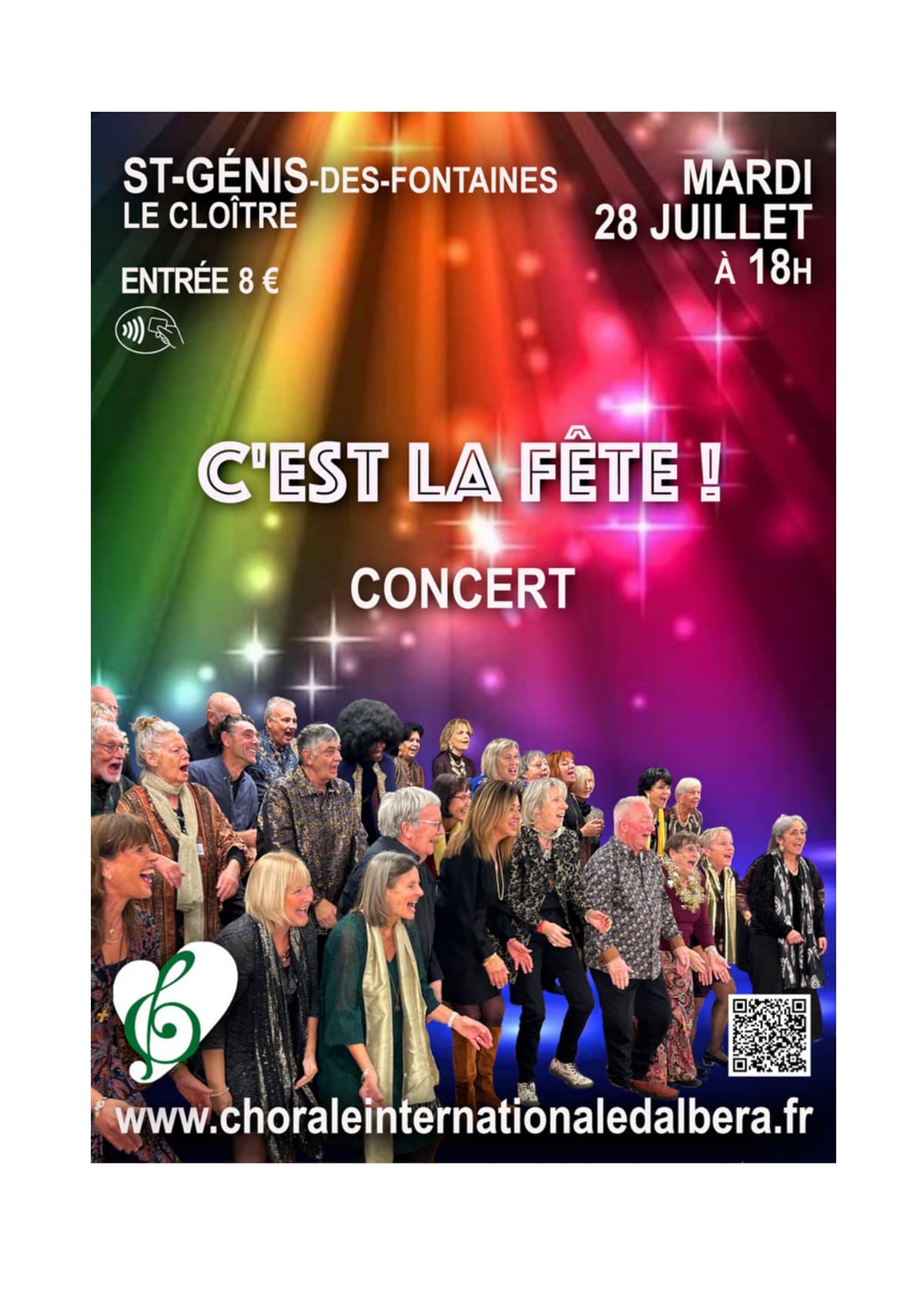Illustration de l'événement : CONCERT CHORALE INTERNATIONALE DE L'ALBERA "C'EST LA FÊTE"