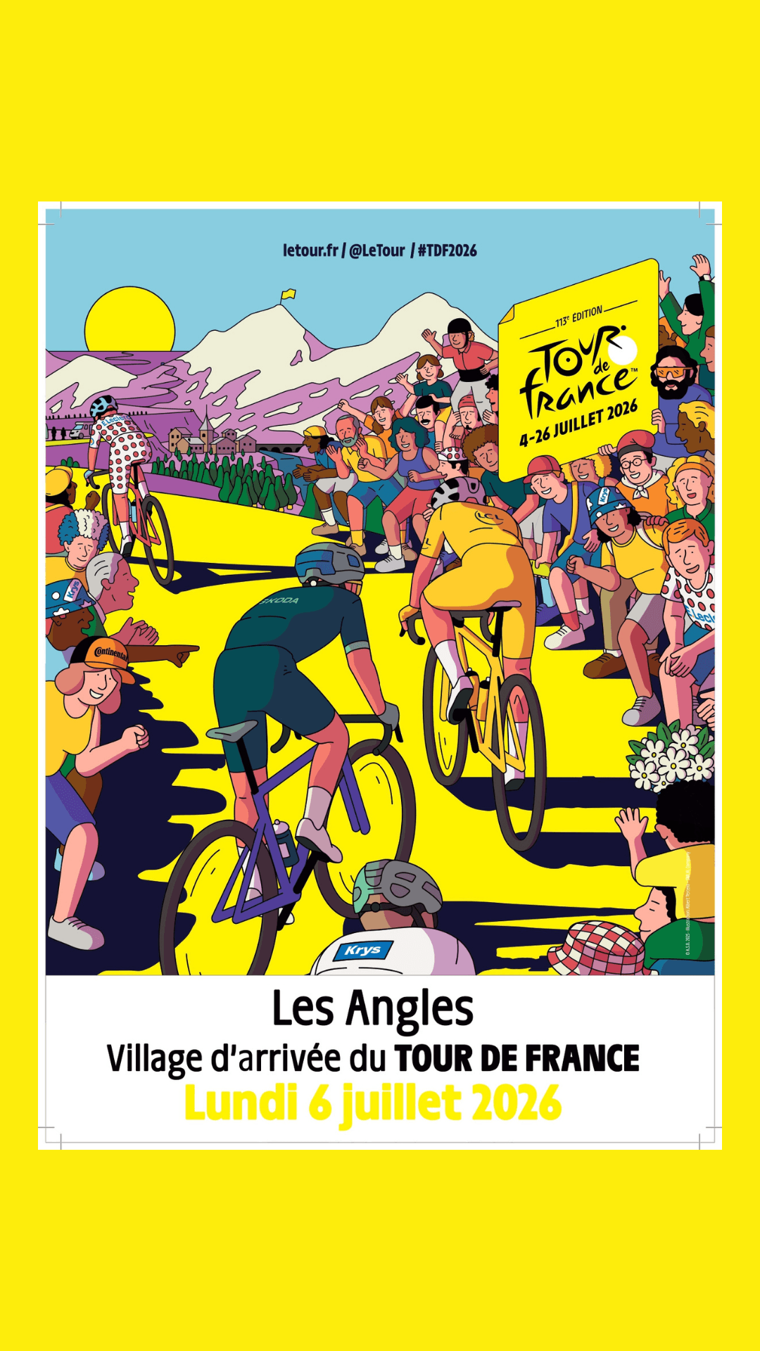 Illustration de l'événement : TOUR DE FRANCE 6 JUILLET