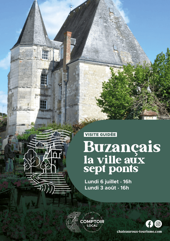 Illustration de l'événement : Buzançais, la ville aux sept ponts