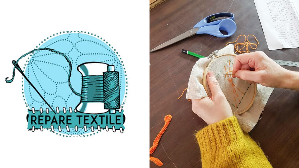 Illustration de l'événement : Ateliers Ressources et Vous : Répare'textile - Broderie sashiko