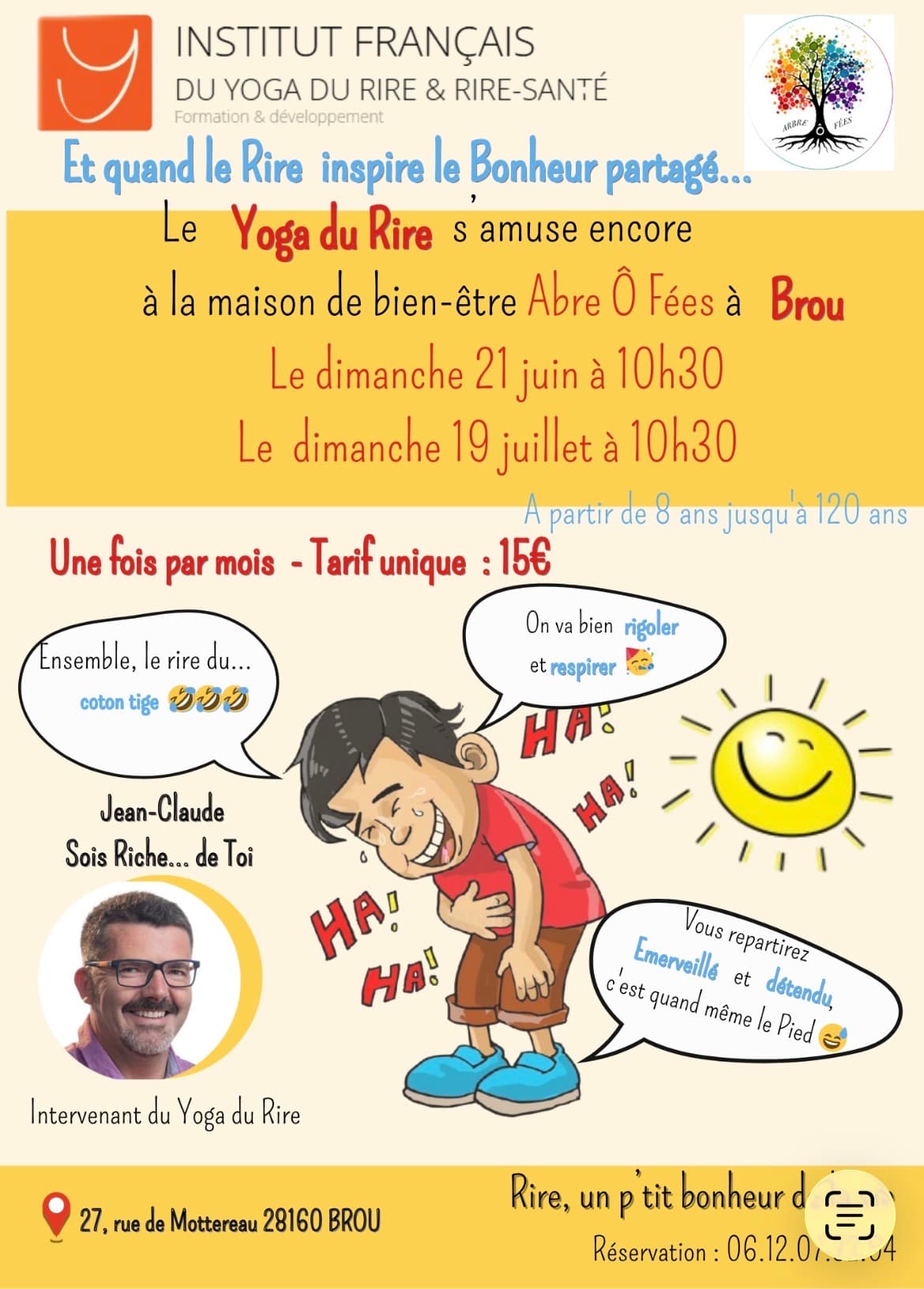 Illustration de l'événement : Yoga du Rire