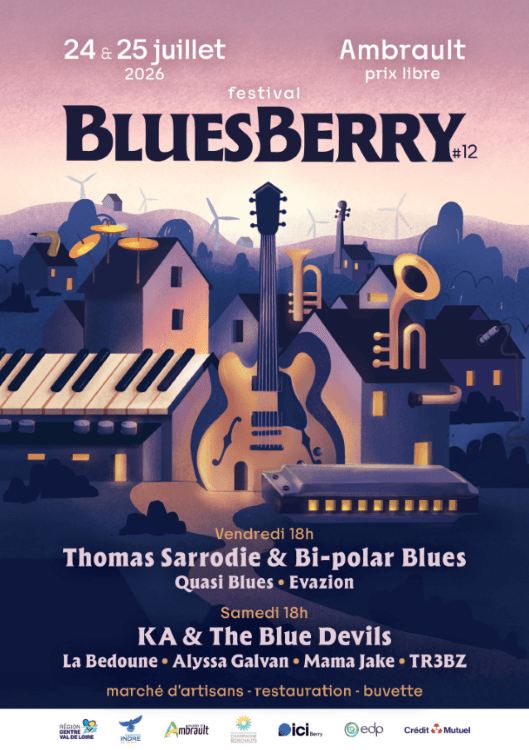 Illustration de l'événement : 12ème Festival BluesBerry