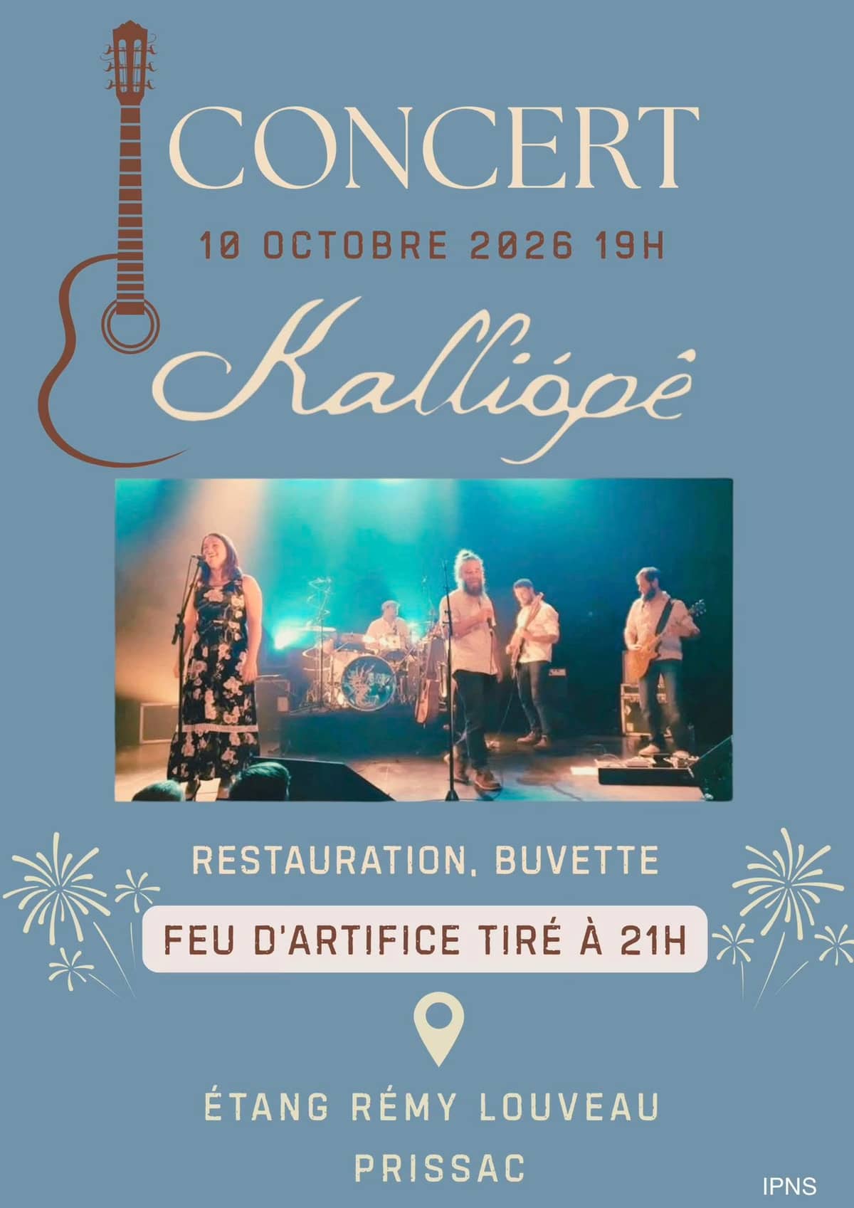Illustration de l'événement : Concert et feu d'artifice