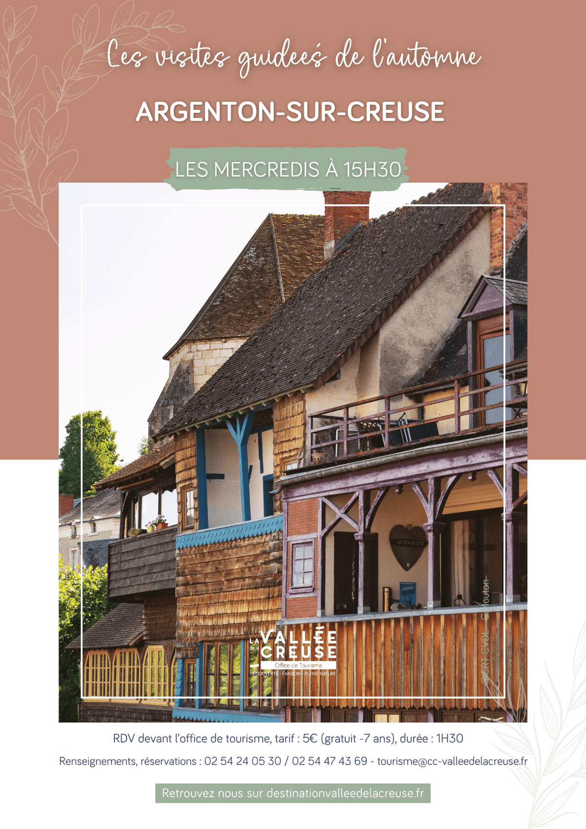 Illustration de l'événement : Visite guidée d'Argenton-sur-Creuse