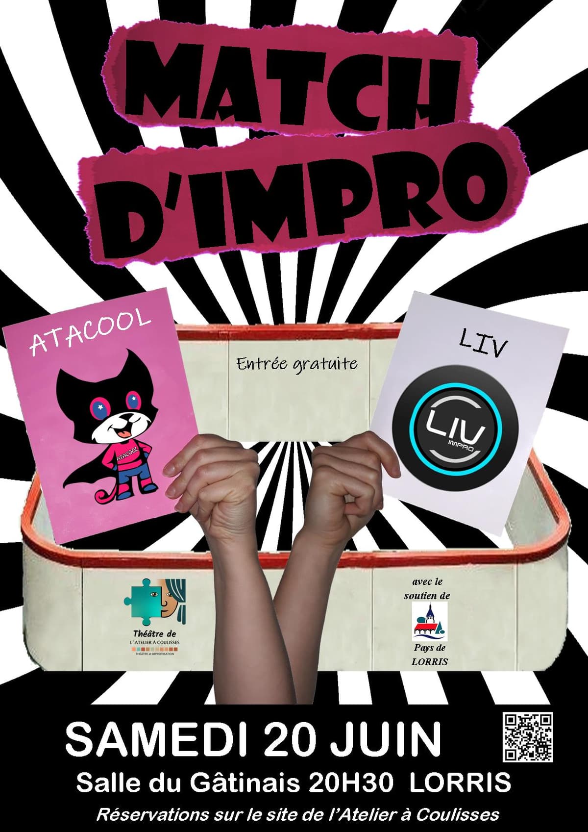 Illustration de l'événement : Match d'Impro