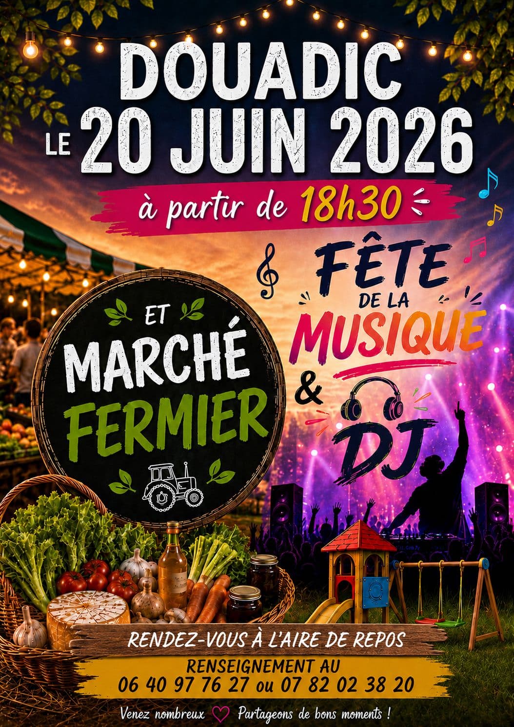 Illustration de l'événement : Fête de la musique à Douadic