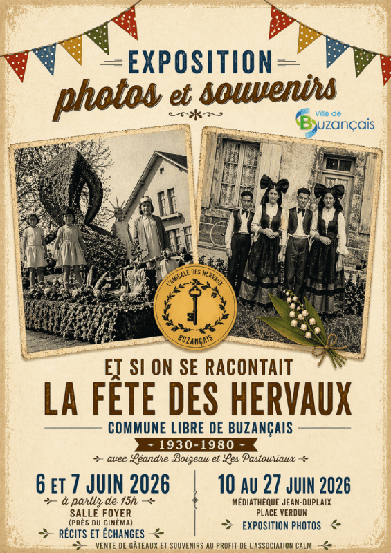 Illustration de l'événement : Revivez la fête des Hervaux !