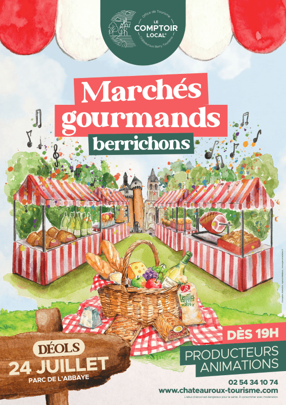 Illustration de l'événement : Marché Gourmand du Berry