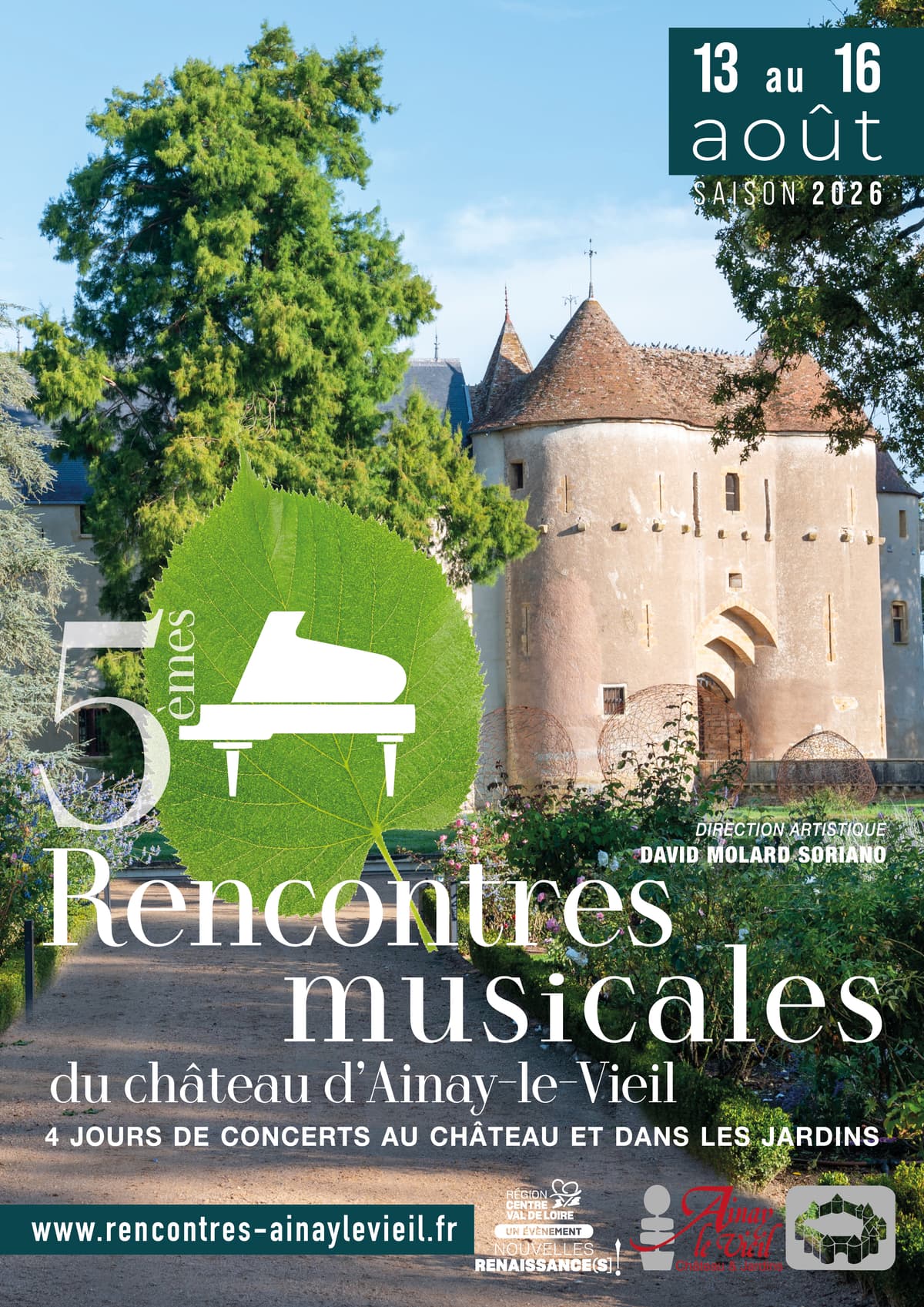 Illustration de l'événement : Les Rencontres Musicales du Château d’Ainay-le-Vieil
