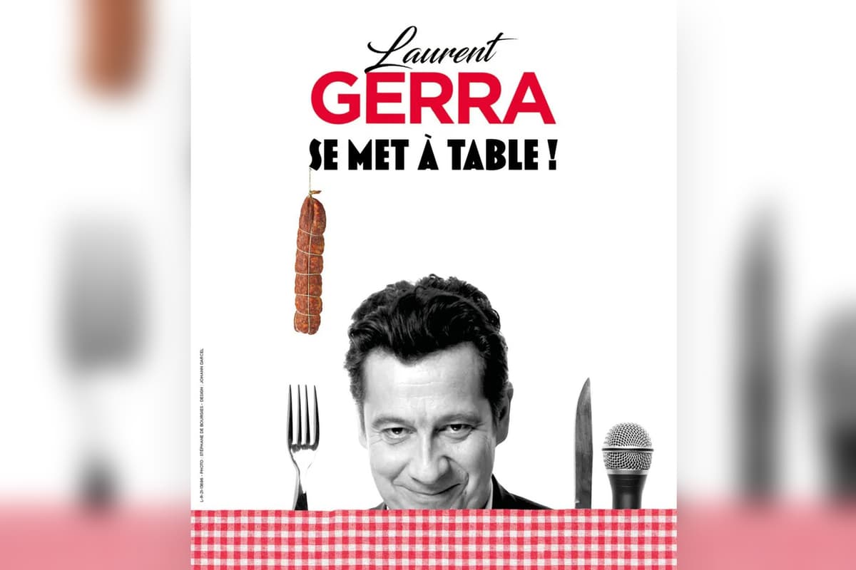Illustration de l'événement : Spectacle : Laurent Gerra se met à table