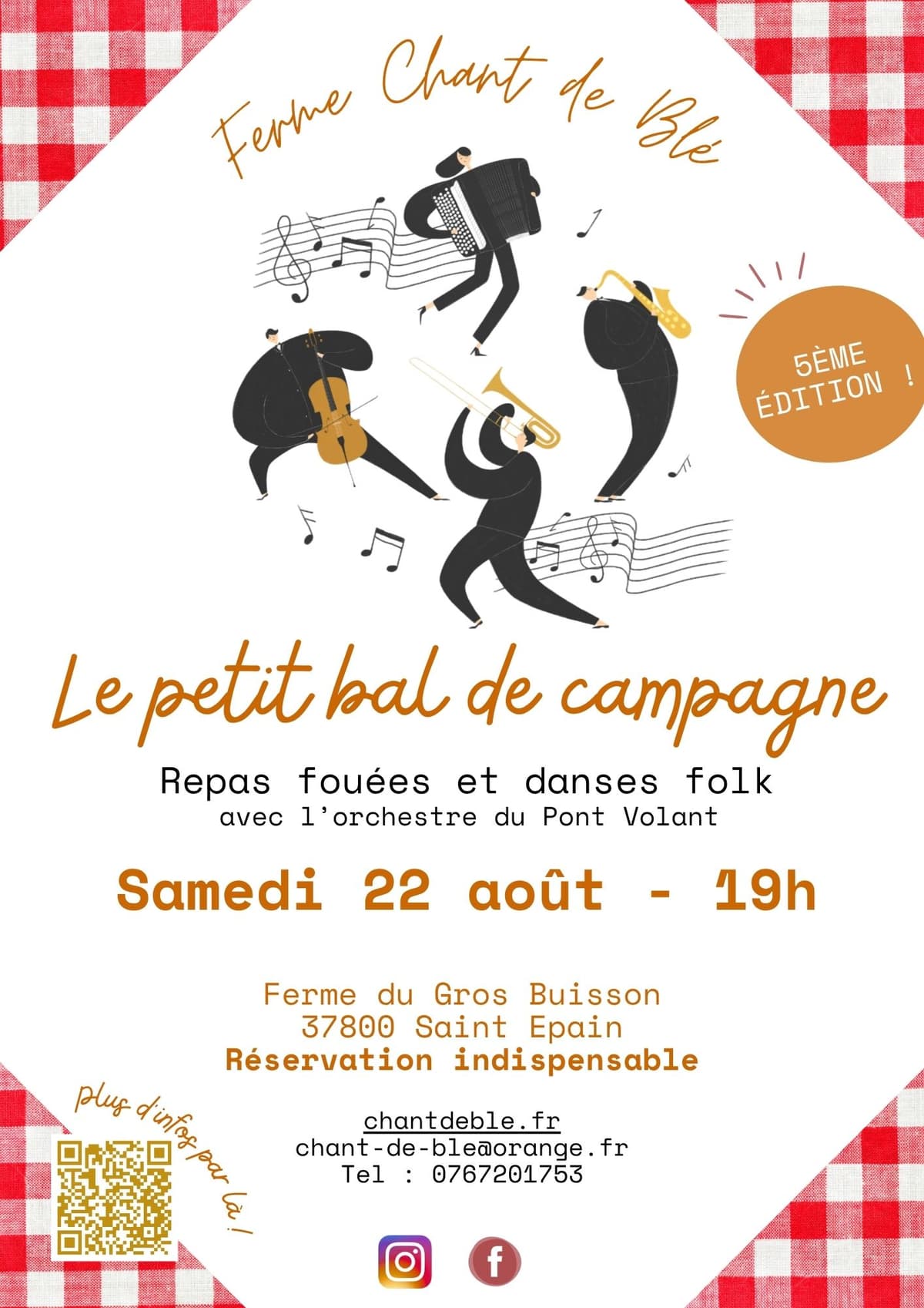 Illustration de l'événement : Le p'tit bal de campagne