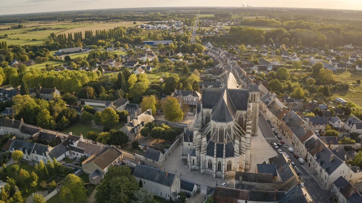 Illustration de l'événement : Visite royale à Cléry-Saint-André