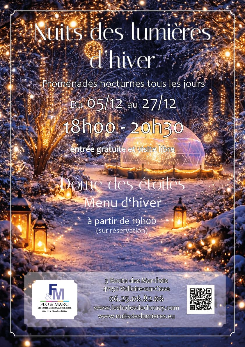 Illustration de l'événement : Nuit des lumières - Noël à Chouzy-sur-Cisse