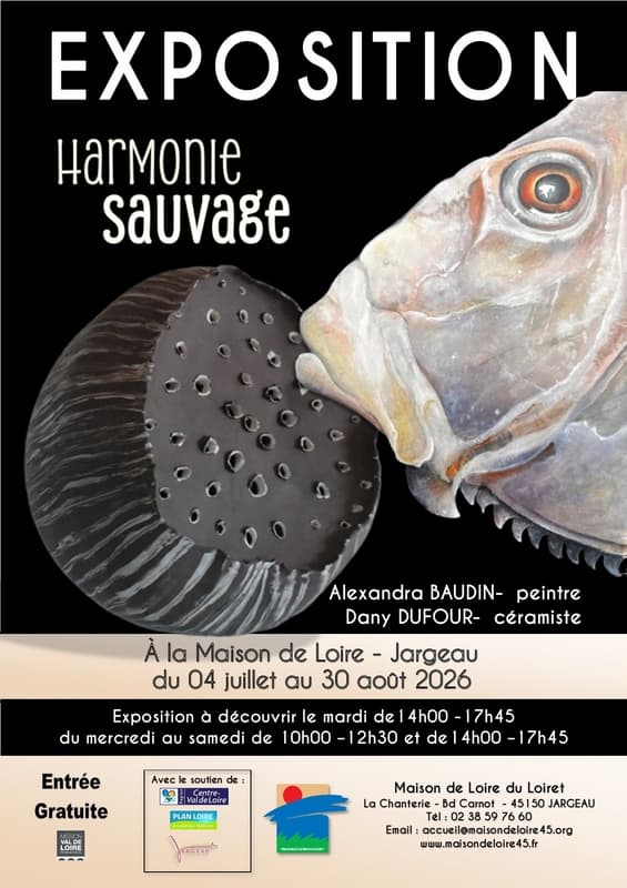 Illustration de l'événement : Exposition à la Maison de Loire : Harmonie sauvage