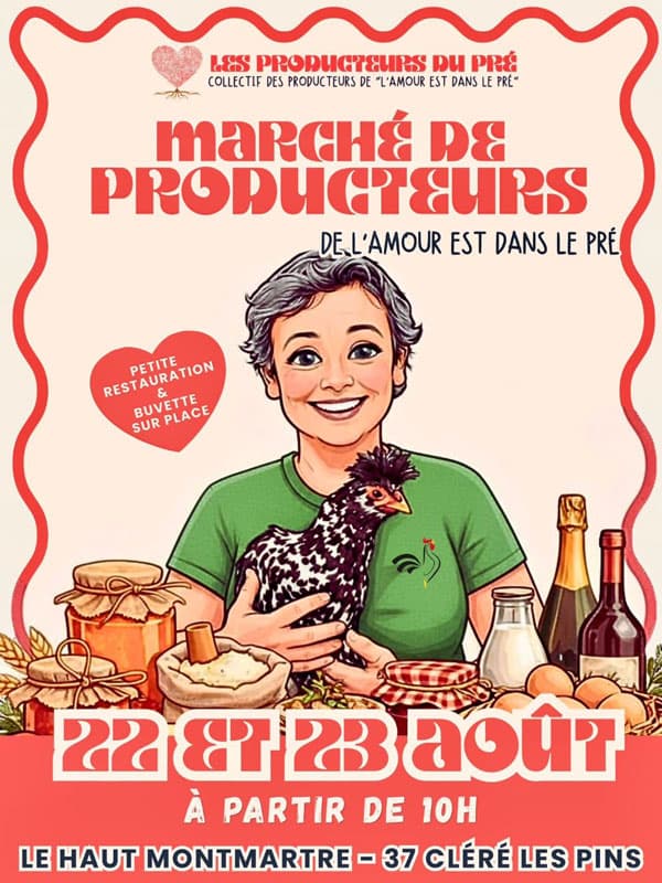Illustration de l'événement : Marché des Producteur du Pré