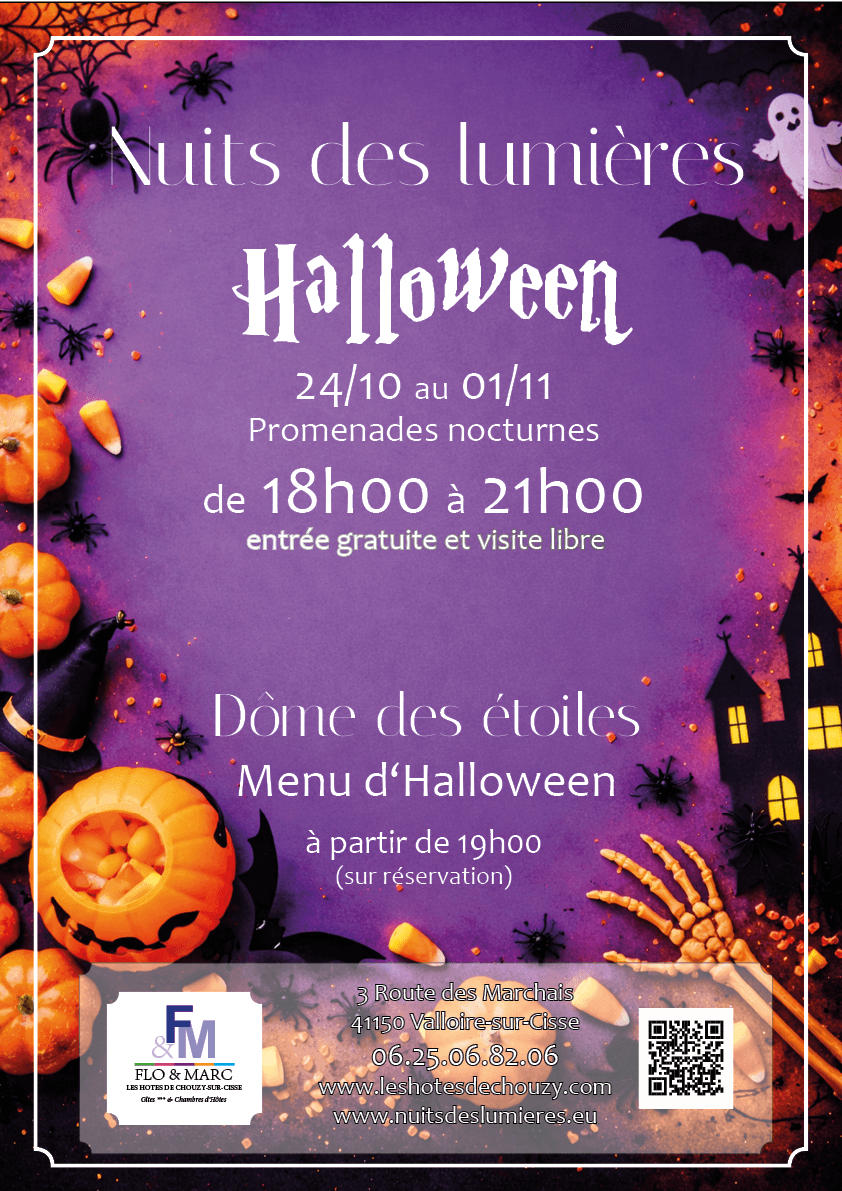 Illustration de l'événement : Nuit des lumières - Halloween à Chouzy-sur-Cisse