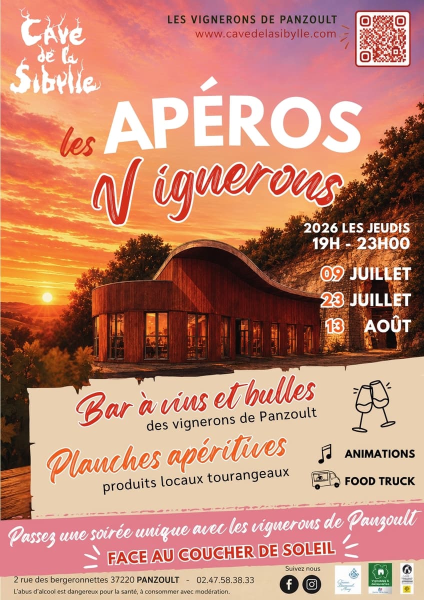 Illustration de l'événement : Les Apéros Vignerons à la Cave de la Sibylle