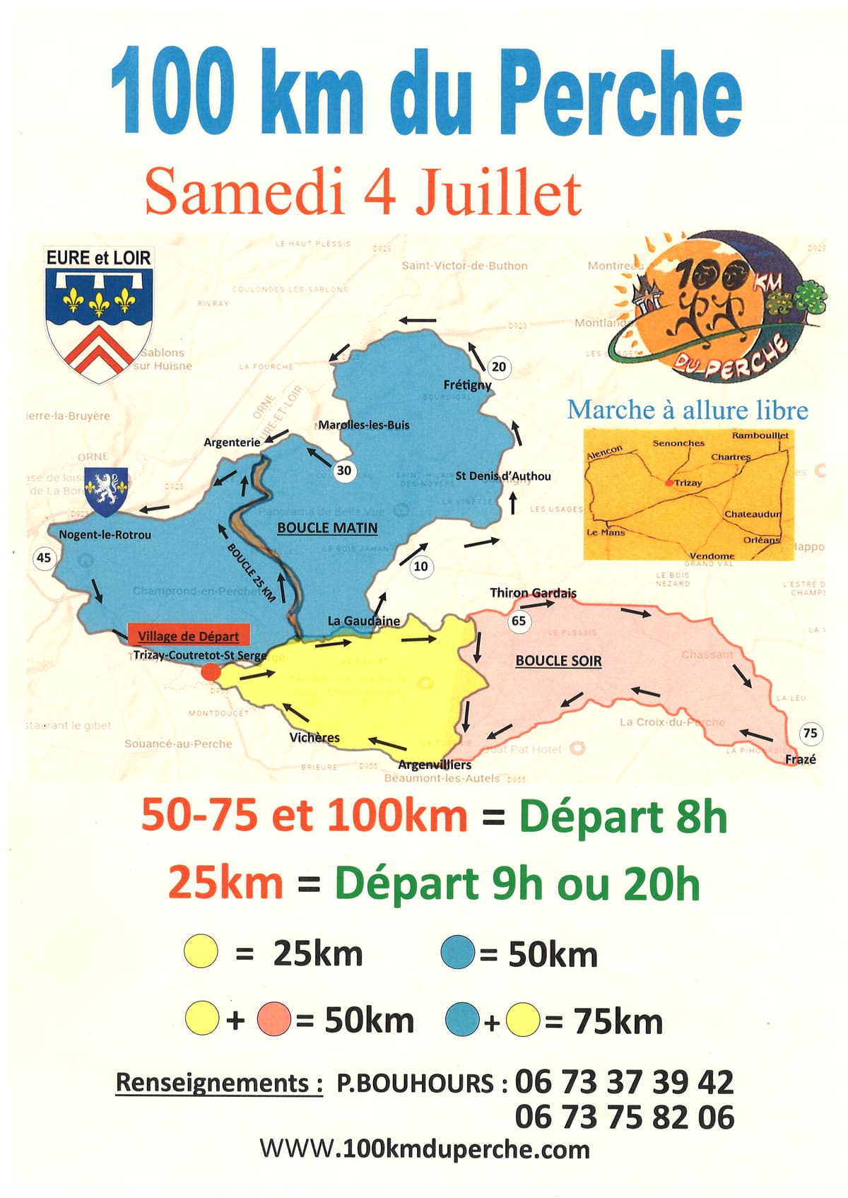 Illustration de l'événement : 100 km du Perche (édition 2026)