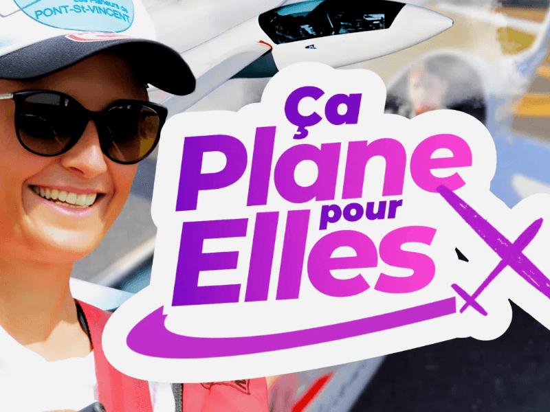 Illustration de l'événement : Ca plane pour elles : baptême de l'air en planeur (spécial femme)