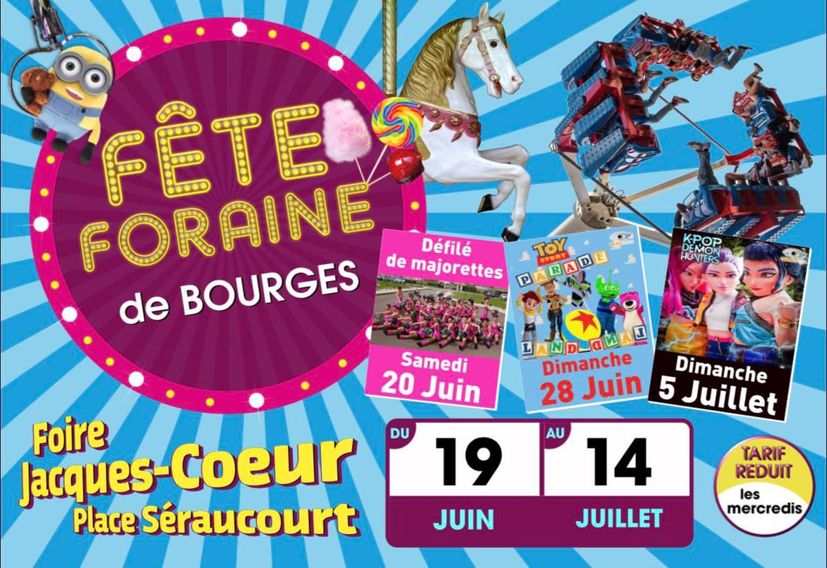 Illustration de l'événement : Fête Foraine de Bourges