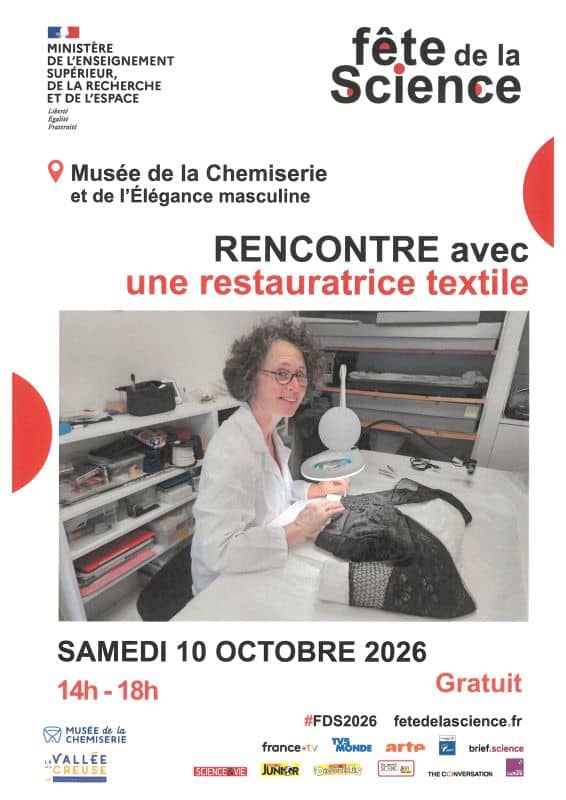 Illustration de l'événement : Une rencontre à la Chemiserie pour la Fête de la science !