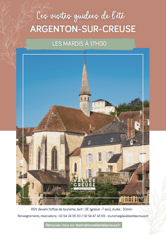 Illustration de l'événement : Visite flash : Argenton sur Creuse
