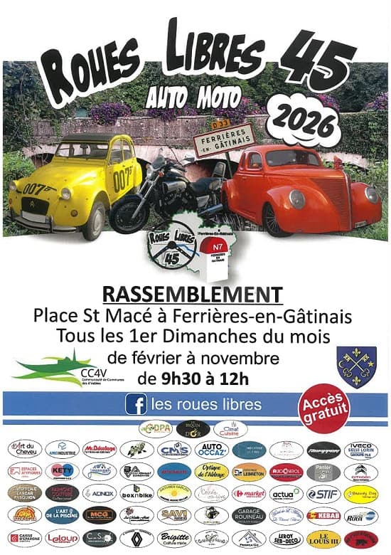 Illustration de l'événement : Rassemblement de voitures anciennes