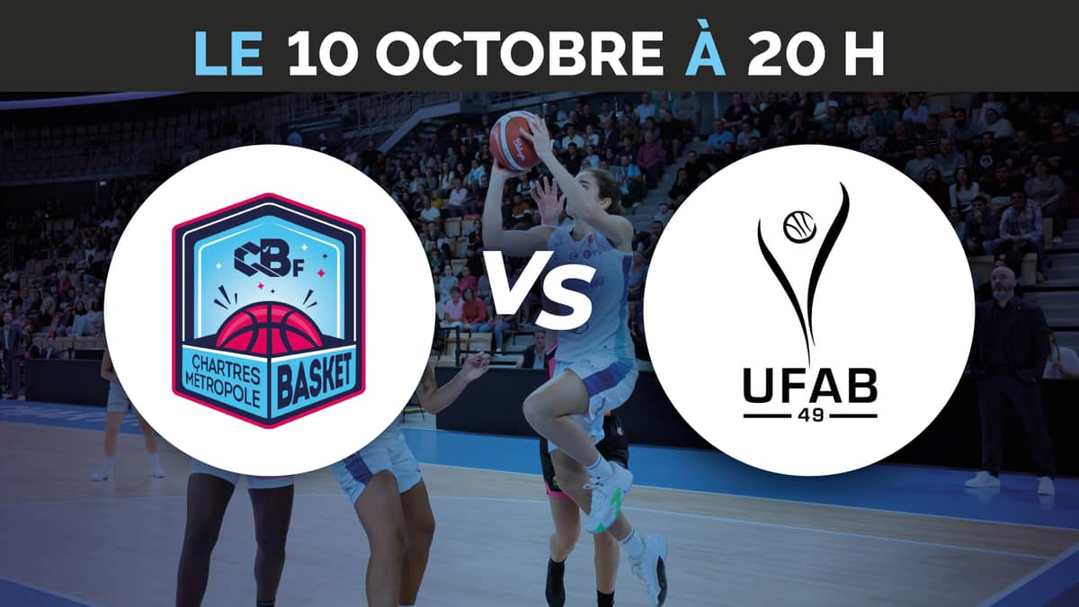 Illustration de l'événement : C'Chartres Métropole Basket Féminin vs Angers