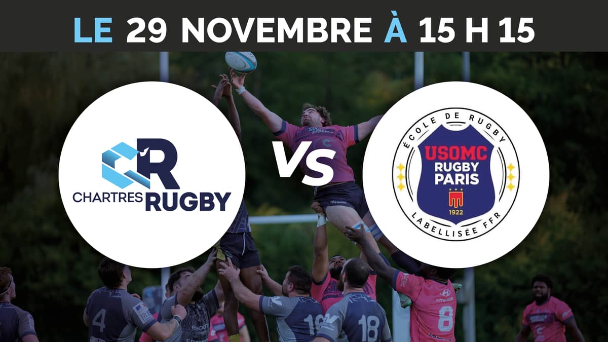 Illustration de l'événement : C'Chartres Rugby vs USO Massif Central