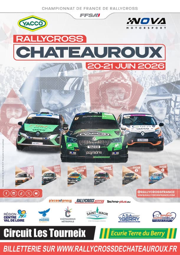 Illustration de l'événement : 3e manche championnat de France de rallycross