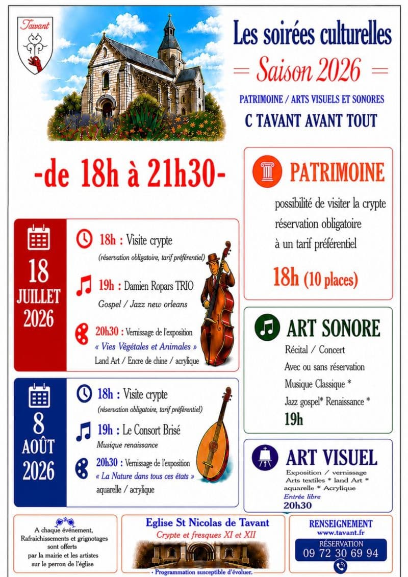 Illustration de l'événement : Les Soirées Culturelles