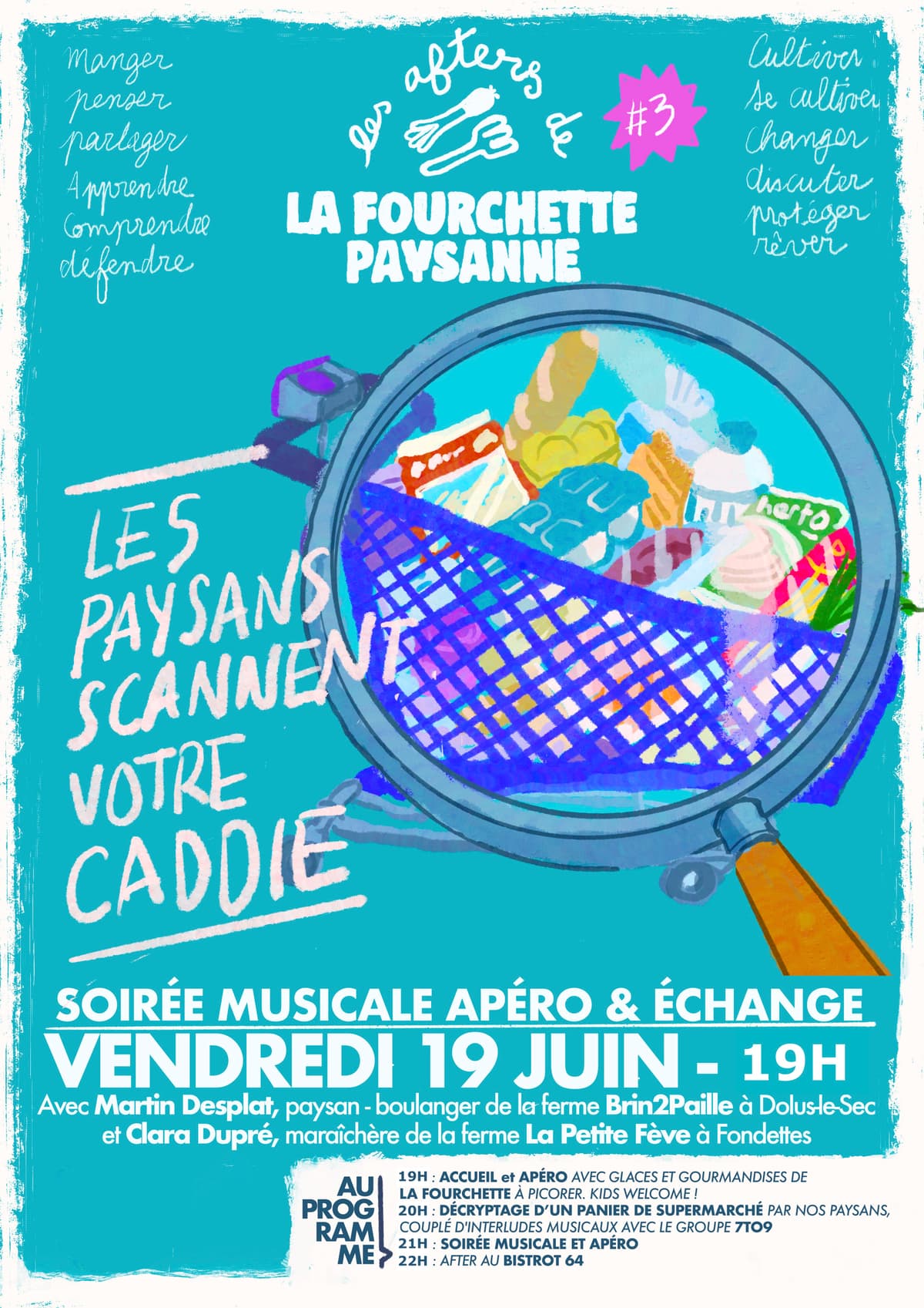 Illustration de l'événement : Les afters de la Fourchette Paysanne #3