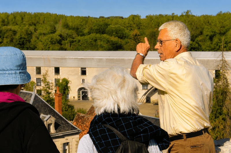Illustration de l'événement : Visite guidée de la terrasse du château de Pierre de la Broce