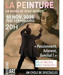 Illustration de l'événement : HECTOR OBALK - Toute l'histoire de la peinture en moins de deux heures