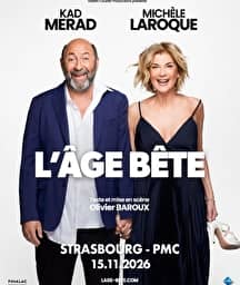 Illustration de l'événement : MICHÈLE LAROQUE & KAD MERAD - L'Âge Bête