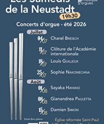 Illustration de l'événement : Les Samedis de Neustadt 2026