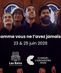 Illustration de l'événement : Bains Municipaux de Strasbourg x Choeur de l'Orchestre du Rhin