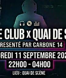 Illustration de l'événement : Groove Club x Quai de Scène