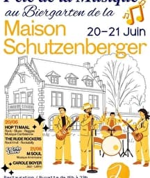Illustration de l'événement : Fête de la Musique au Biergarten de la Maison Schutzenberger
