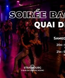Illustration de l'événement : Bachata au Quai de Scène - Cours & soirée 100% Bachata ??