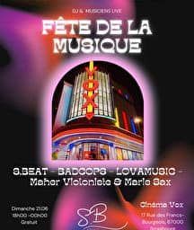Illustration de l'événement : Fête de la musique 2026 du Cinéma Vox