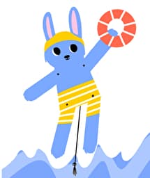 Illustration de l'événement : Plouf plouf lapin !
