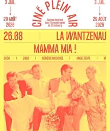 Illustration de l'événement : CINE PLEIN AIR ! - LA WANTZENAU - MAMMA MIA !